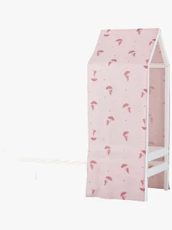 Hoppekids Børnesenge & Tilbehør*Ole Lukoie Sengegardin 70x160, Rød Rød