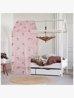 Hoppekids Børnesenge & Tilbehør*Ole Lukoie Sengegardin 70x160, Rød Rød