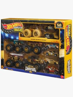 Børn HotWheels Hot Wheels Monster Trucks Bigfoot Trophy Champions Flerpak