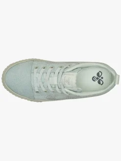 Børn Hummel Base Court Glitter Jr Sneakers, Pale Aqua