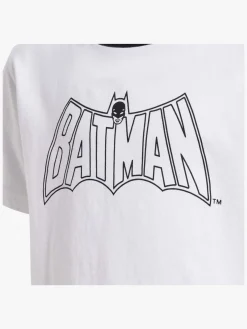 Børn Hummel Batman T-shirt, Bright White