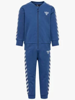 Børn Hummel Træningstøj>Billie Træningssæt, True Navy