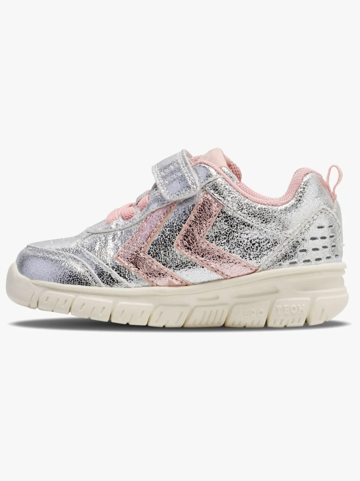 Hummel Sneakers*Crosslite Glitter Infant Sneakers, Silver