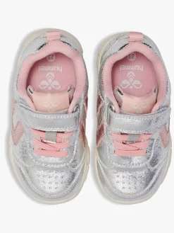 Hummel Sneakers*Crosslite Glitter Infant Sneakers, Silver