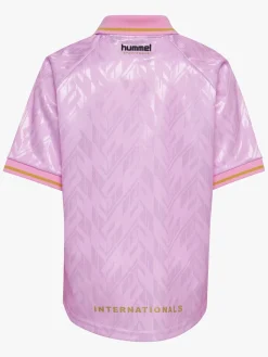 Børn Hummel Træningstøj>Loose Bay Soccer T-shirt, Pastel Lavender