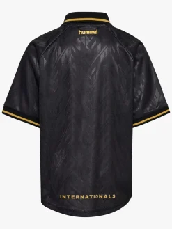 Hummel Træningstøj*Loose Bay Soccer T-shirt, Black Sort/Orange