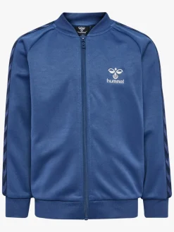 Hummel Overdele*Newi Zip T-shirt, True Navy