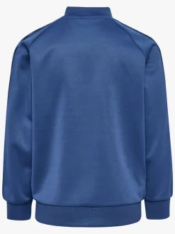 Hummel Overdele*Newi Zip T-shirt, True Navy