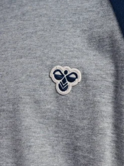 Børn Hummel Raglan Loose T-shirt, Dress Blues