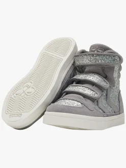 Hummel Sneakers*Stadil Glitter Jr Sneakers, Alloy