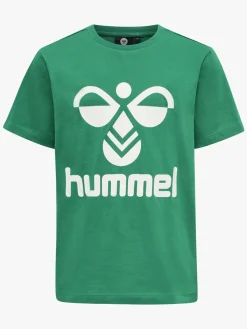 Hummel Overdele*Tres T-shirt, Pepper Green Grøn
