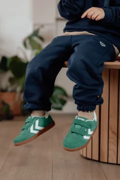 Hummel Sneakers*Victory Suede II Sneakers, Pepper Green Grøn/Hvid