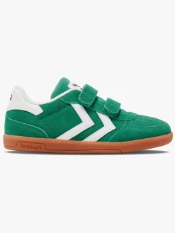Hummel Sneakers*Victory Suede II Sneakers, Pepper Green Grøn/Hvid