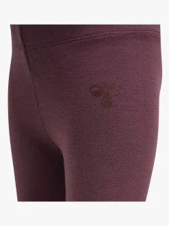 Børn Hummel Underdele></noscript>Wolly Leggings, Roan Rouge