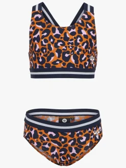 Børn Hummel Uv & Strand>Zuri Bikini, Scarlet Ibis