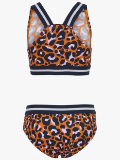 Børn Hummel Uv & Strand>Zuri Bikini, Scarlet Ibis