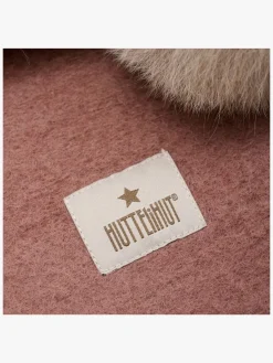 Huttelihut Tilbehør|Uldtøj*Elefanthue i Uld med Pomponer, Burlwood