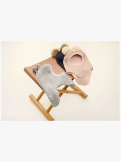 Børn Huttelihut Elefanthue i Uld, Medium Grey Melange