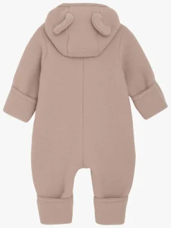 Børn Huttelihut Ulddragt med Ører, Mahogany Rose