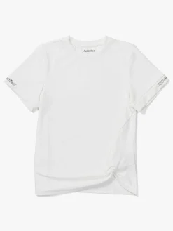 Hyperfied Jersey Knot Logo Top, Snow White