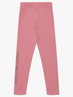 Hyperfied Jersey Logo Tights, Blush