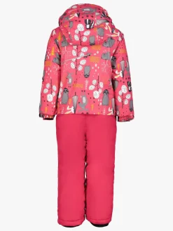 Børn Icepeak Flyverdragter|Overtøj>Jizan Flyverdragt, Hindbærrød