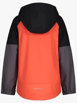 Børn Icepeak Kanadern Softshelljakke, Koralrød