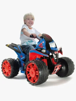 Injusa Elbiler & -Køretøjer>Elbil Quadbike Spiderman, Rød/Blå