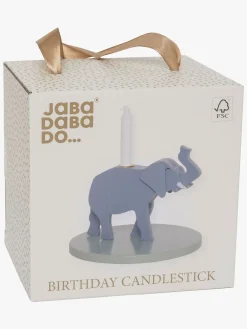 Børn JaBaDaBaDo Interiør>Lysestage Elefant, Multi