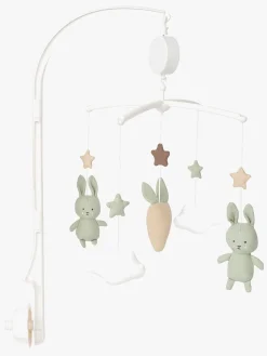 Børn JaBaDaBaDo Børnesenge & Tilbehør> Musikalsk Sengeuro, Bunny Green