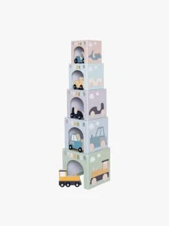 Børn JaBaDaBaDo Stabelbare Klodser Køretøjer 1-5