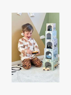 Børn JaBaDaBaDo Stabelbare Klodser Køretøjer 1-5