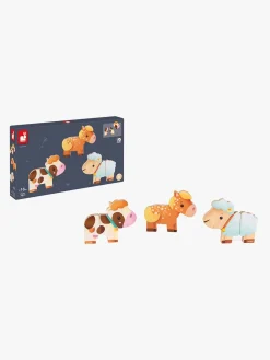 Janod Legetøjsfigurer>Funny Magnets Farm Magnetsæt