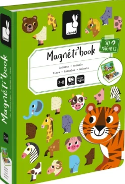 Børn Janod Magneti'Book Dyr Magnetsæt 30 Stk.