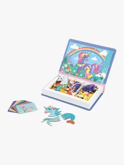 Janod Bøger*Magneti'Book Enhjørning Magnetsæt 44 Stk. Flerfarvet