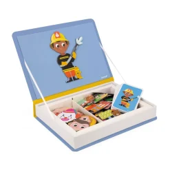 Janod Bøger></noscript>Magneti'Book Job Magnetsæt 48 Stk.