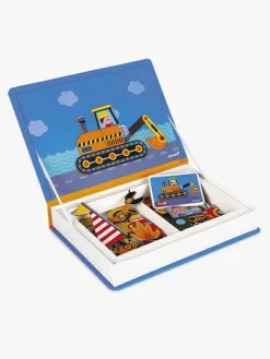 Janod Bøger>Magneti'Book Racers Magnetsæt 50 Stk.