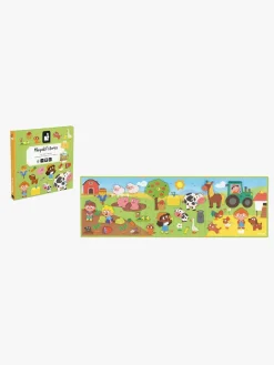 Janod Byggesæt & Lego*Magneti'Stories Magnetsæt Bondegård 30 Stk. Flerfarvet