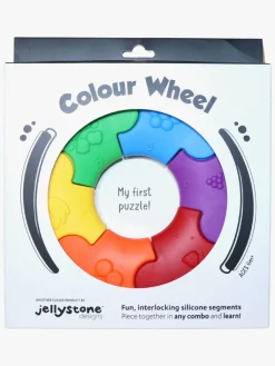 Jellystone Designs Babylegetøj>Farvehjul Bidering, Rainbow