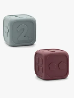 Jellystone Designs Babylegetøj>My First Dice Bidelegetøj, Honey Oatmeal