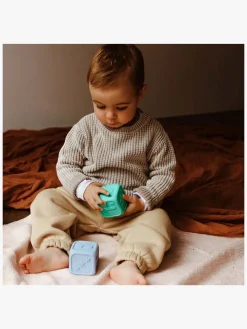 Jellystone Designs Babylegetøj></noscript>My First Dice Bidelegetøj, Honey Oatmeal