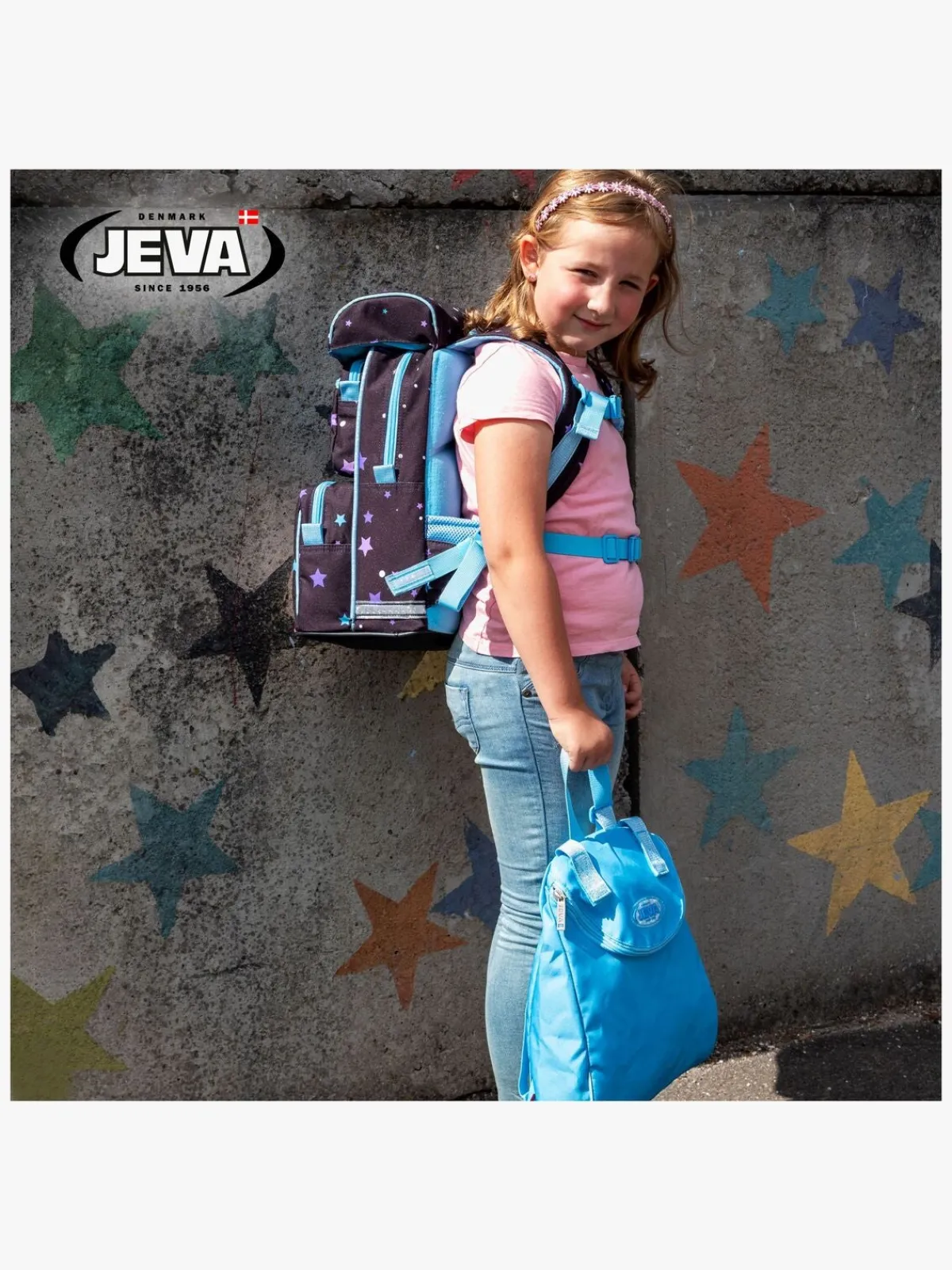 Børn Jeva Beginners Rygsæk 16L, Golden Unicorn