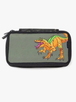 Jeva Kreativt Legetøj*Two-Zip Penalhus, Incognito Grøn/Orange