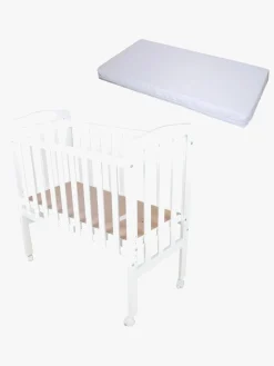 JLY Pakkeløsninger|Madrasser*ALICE Tremmeseng med BabyDan Madras Comfort 40x84, Hvid