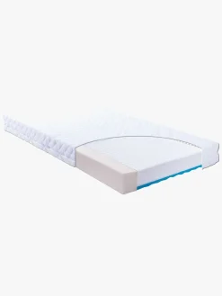 JLY Børnesenge & Tilbehør|Madrasser*ELLA Dream Lux Dropside Tremmeseng, Grå & BabyMatex Madras