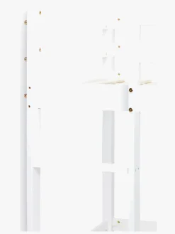 JLY Børnesenge & Tilbehør*SOFIA Højseng m. Skrivebord 90x190, Hvid