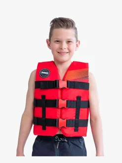 JOBE Svømmevest Nylon Junior, Rød
