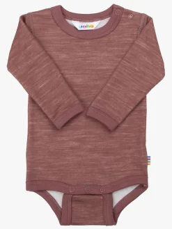 Børn Joha Bodyer & Heldragter>Body Merinomix, Dark Rose