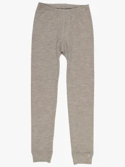 Joha Underdele|Uldtøj*Joggingbukser Merinould, Sesame Melange