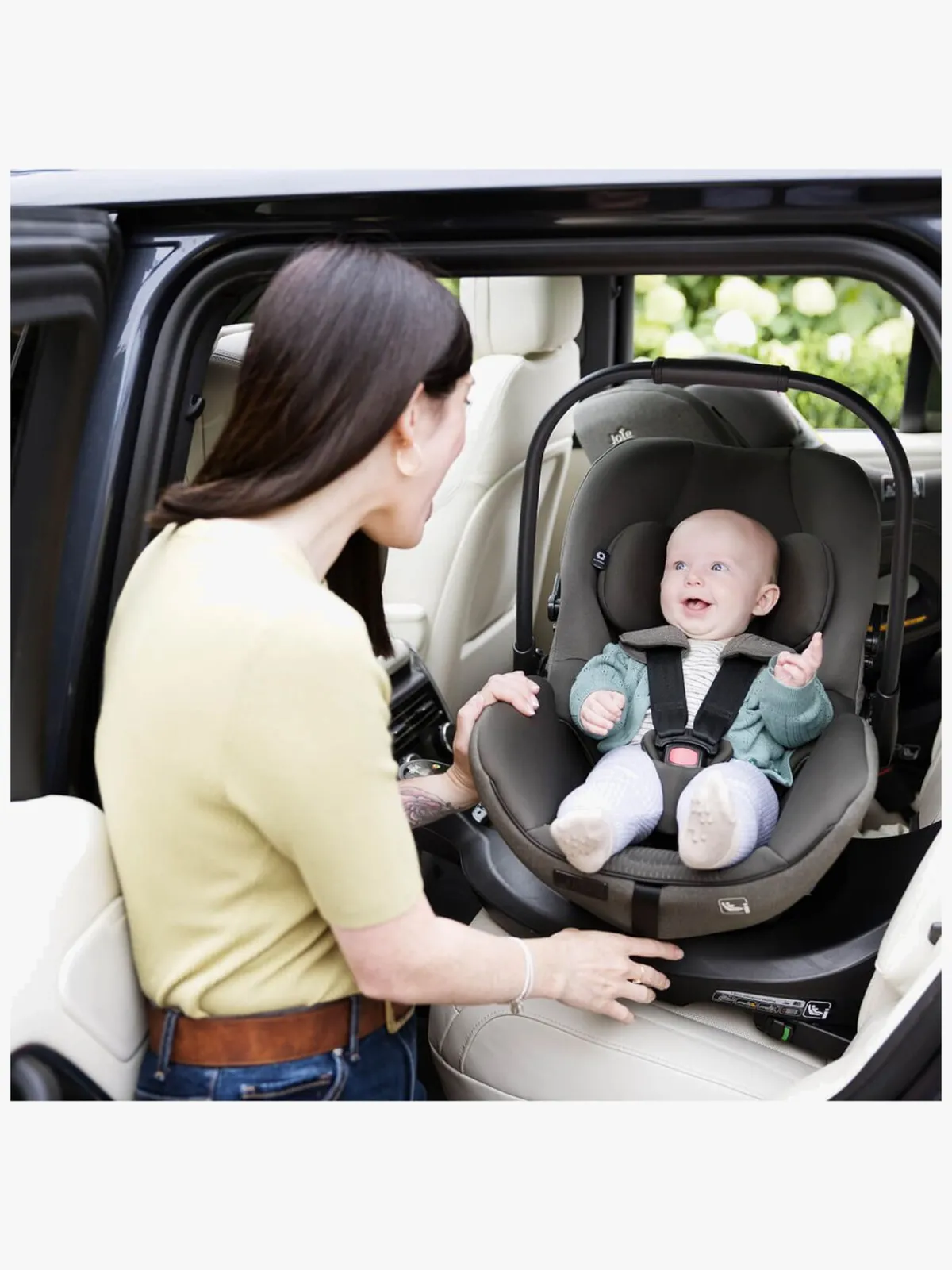 Joie Autostole 0-13 Kg*i-Level Pro Autostol Baby, Evergreen Grøn